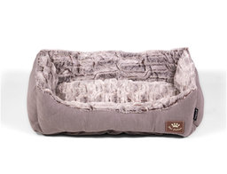 Mand Asma taupe/grijs 75x60x23cm