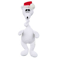 Kerstijsbeer pluch 30 cm met kerstmuziek