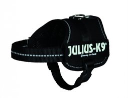 Julius-k9 power harnas baby Zwart XS-S/33-45CM