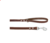 Leiband vet leder bruin 25mm x 100cm
