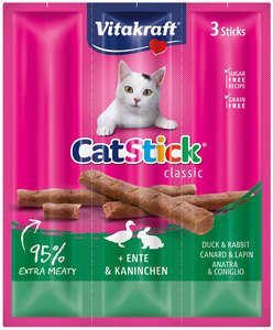 Cat Stick® classic met eend en konijn