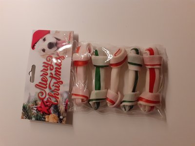 Kerst snack in buffel huid  .